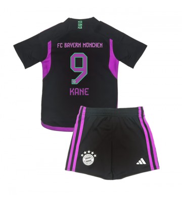 Maillot de foot Bayern Munich Harry Kane #9 Extérieur enfant 2023-24 Manches Courte (+ pantalon court)